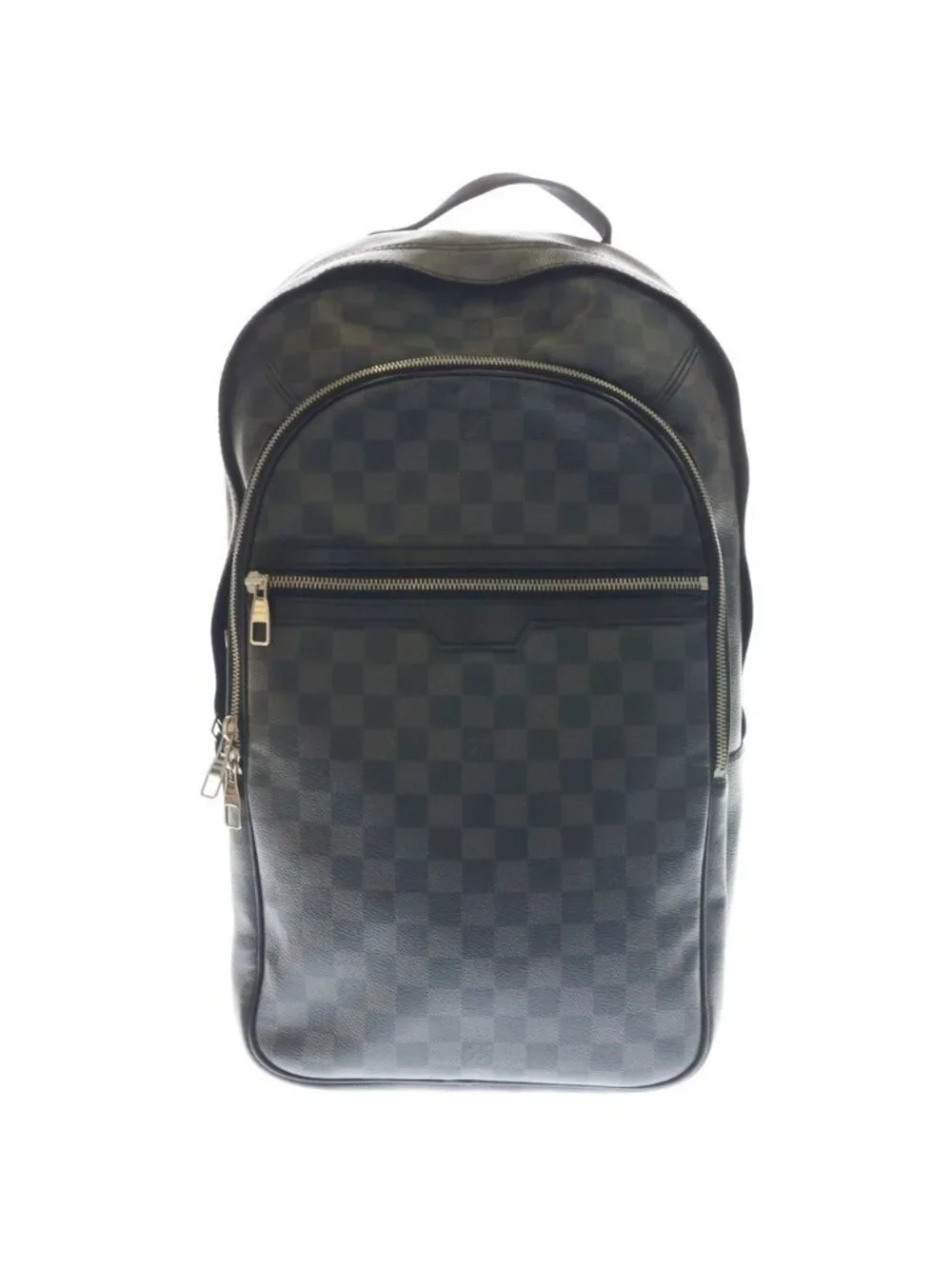 Louis Vuitton Michael Damier Graphite Backpack Leather Black